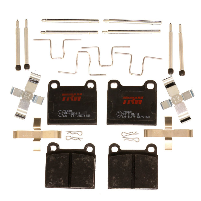 Rear, Front Disc Brake Pad Set for Volvo S70 1998 - 2000 TRW Ultra TXH0031