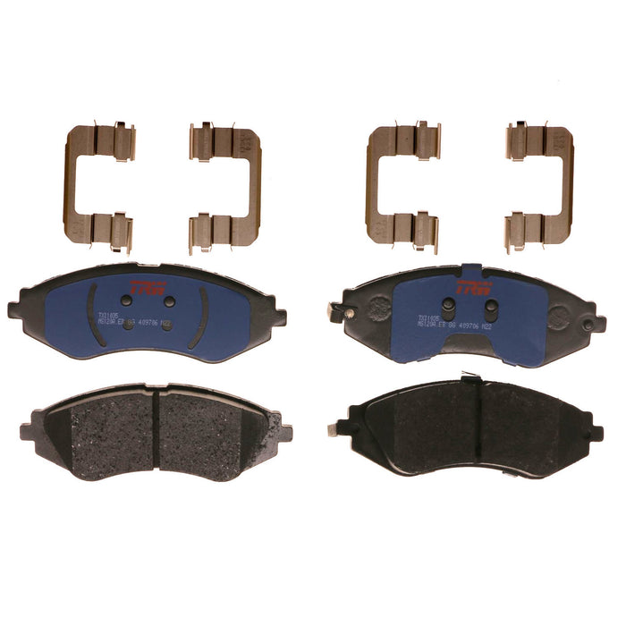 Front Disc Brake Pad Set for Chevrolet Spark EV 2014 - 2016 TRW  Blue TXI1035