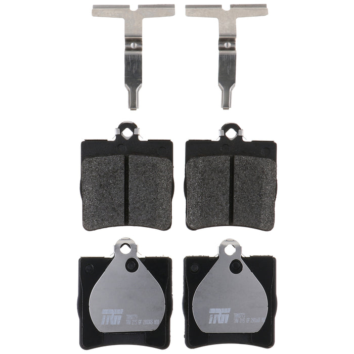 Rear Disc Brake Pad Set for Mercedes-Benz C230 2002 - 2005 TRW Pro TRM0779
