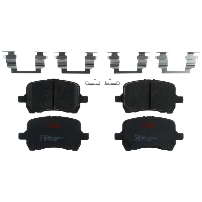 Front Disc Brake Pad Set for Chevrolet Malibu 2007 - 2008 TRW Ultra TXC1160