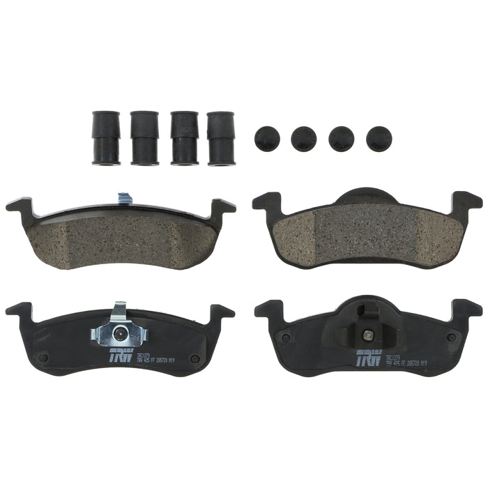 Rear Disc Brake Pad Set for Ford Expedition 2007 - 2017 TRW Pro TRC1279