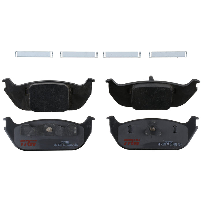 Rear Disc Brake Pad Set for Lincoln Aviator 2003 - 2005 TRW Ultra TXC0952