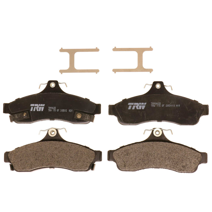Rear Disc Brake Pad Set for Chevrolet Caprice 1994 - 1996 TRW Pro TRM0628