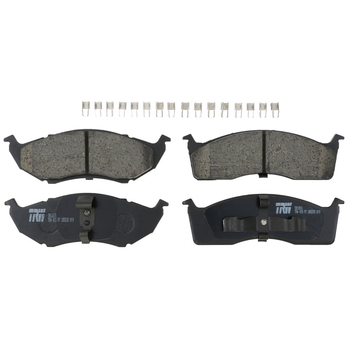 Front Disc Brake Pad Set for Plymouth Prowler 1997 TRW Pro TRC0591