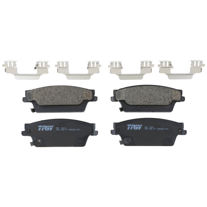 Rear Disc Brake Pad Set for Cadillac SRX 2004 - 2009 TRW Pro TRC1020