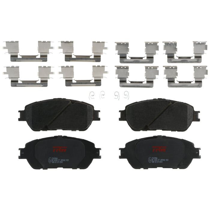 Front Disc Brake Pad Set for Toyota Sienna 2004 - 2010 TRW Ultra TXC0906
