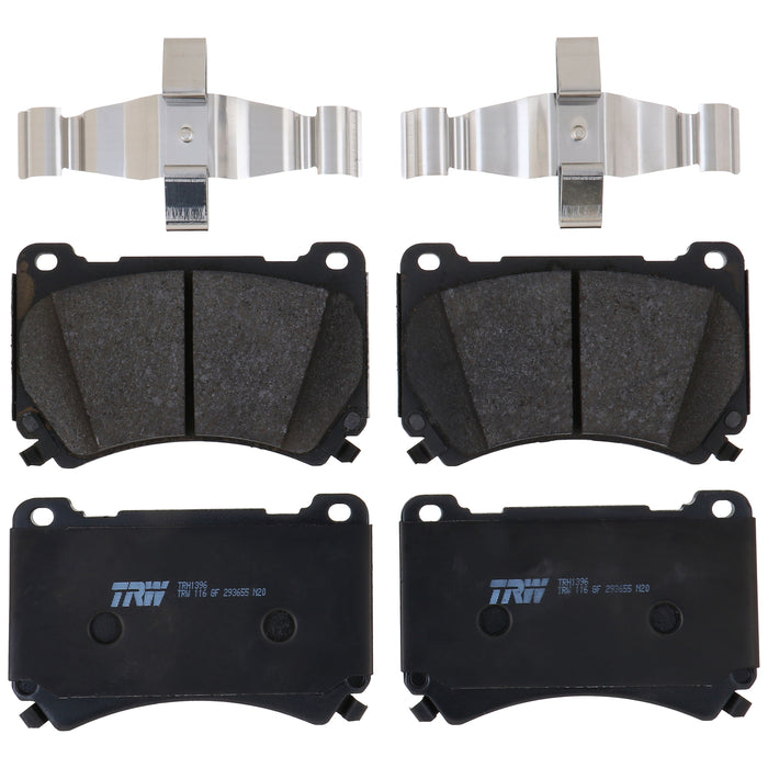 Front Disc Brake Pad Set for Hyundai Genesis 2009 - 2014 TRW Pro TRH1396