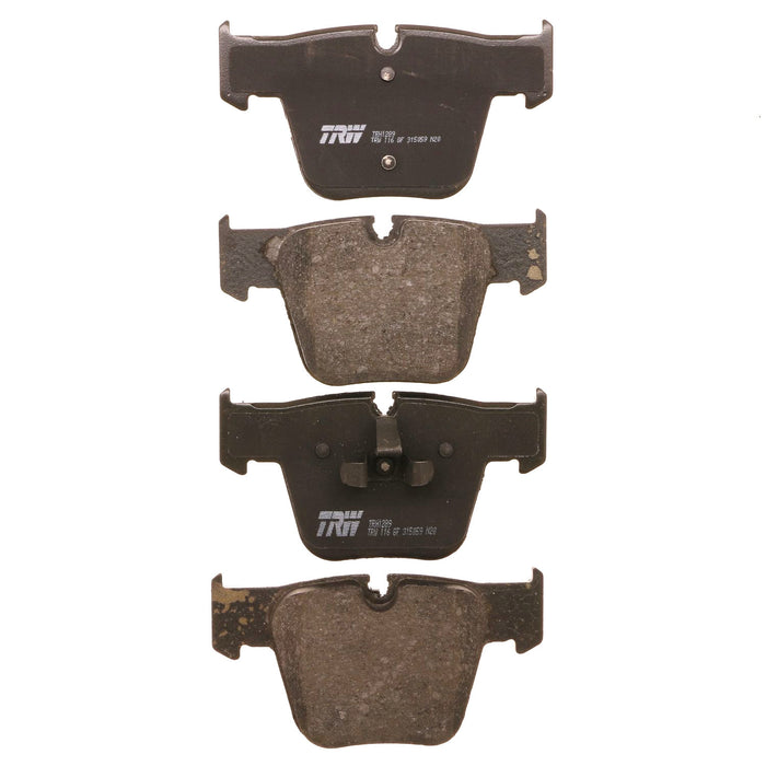 Front Disc Brake Pad Set for Mercedes-Benz S63 AMG 2008 - 2013 TRW Pro TRH1289
