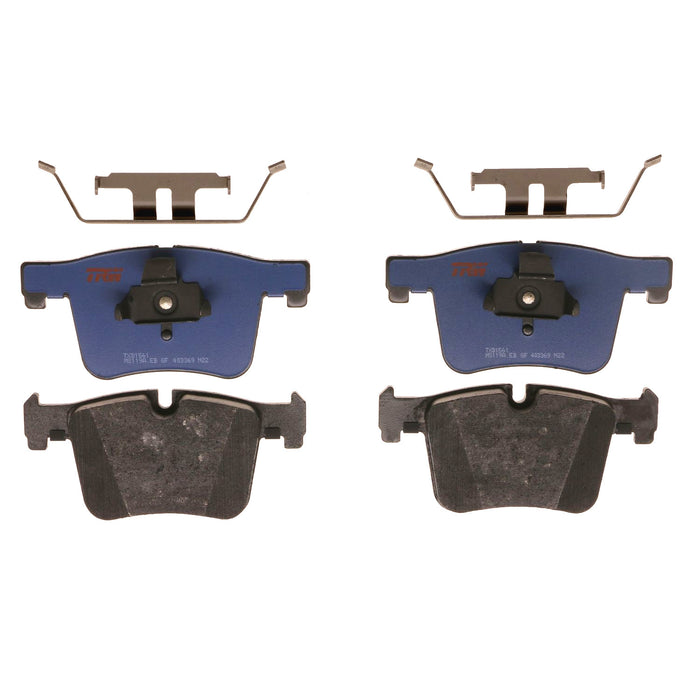 Front Disc Brake Pad Set for BMW 330e 2016 - 2018 TRW Blue TXD1561