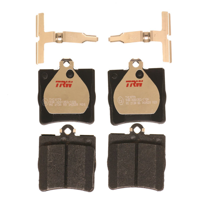 Rear Disc Brake Pad Set for Chrysler Crossfire 2005 - 2008 TRW Ultra TXC0779