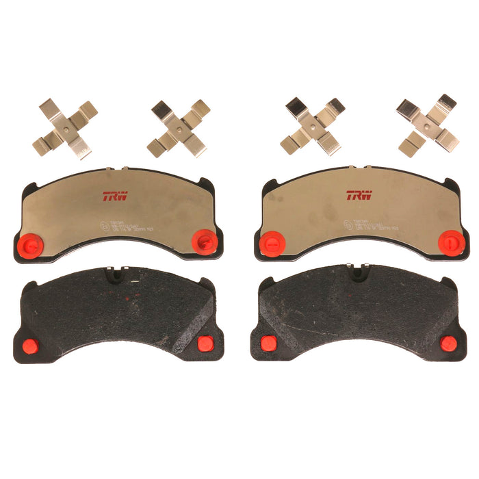 Front Disc Brake Pad Set for Porsche Panamera 2010 TRW Ultra TXH1349