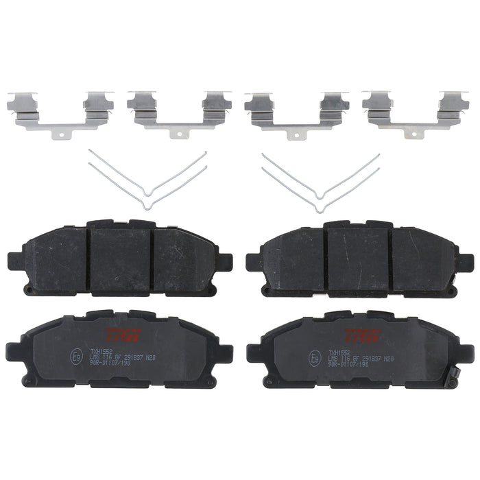 Front Disc Brake Pad Set for Nissan Quest 2011 - 2017 TRW Ultra TXH1552