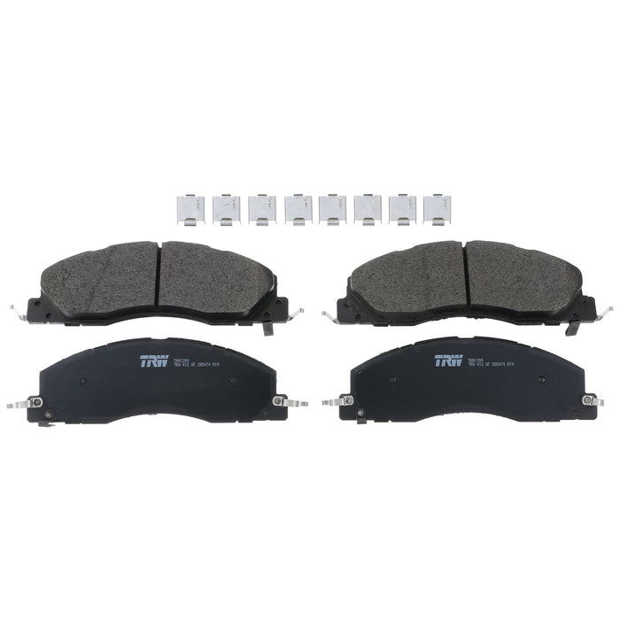 Front Disc Brake Pad Set for Ram 2500 2011 - 2018 TRW Pro TRM1399