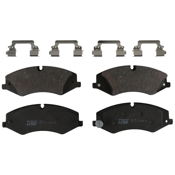 Front Disc Brake Pad Set for Land Rover Range Rover Sport 2011 - 2017 TRW Pro TRH1479