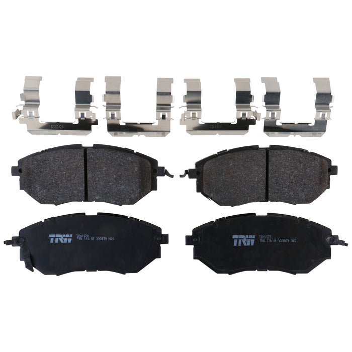 Front Disc Brake Pad Set for Subaru Outback 2010 - 2017 TRW Pro TRH1078