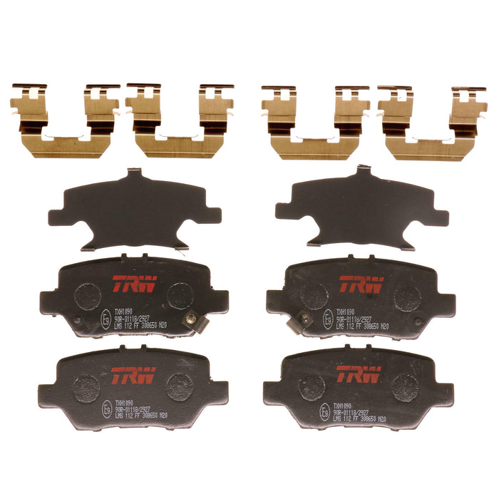 Rear Disc Brake Pad Set for Acura RL 2005 - 2012 TRW Ultra TXH1090