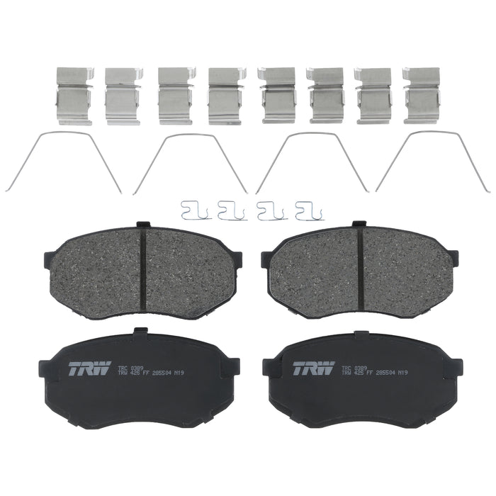 Front Disc Brake Pad Set for Toyota Pickup 1989 - 1995 TRW Pro TRC0389
