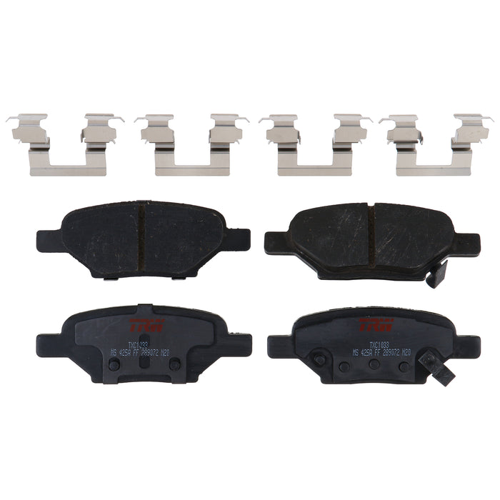 Rear Disc Brake Pad Set for Chevrolet Cobalt 2005 - 2008 TRW Ultra TXC1033