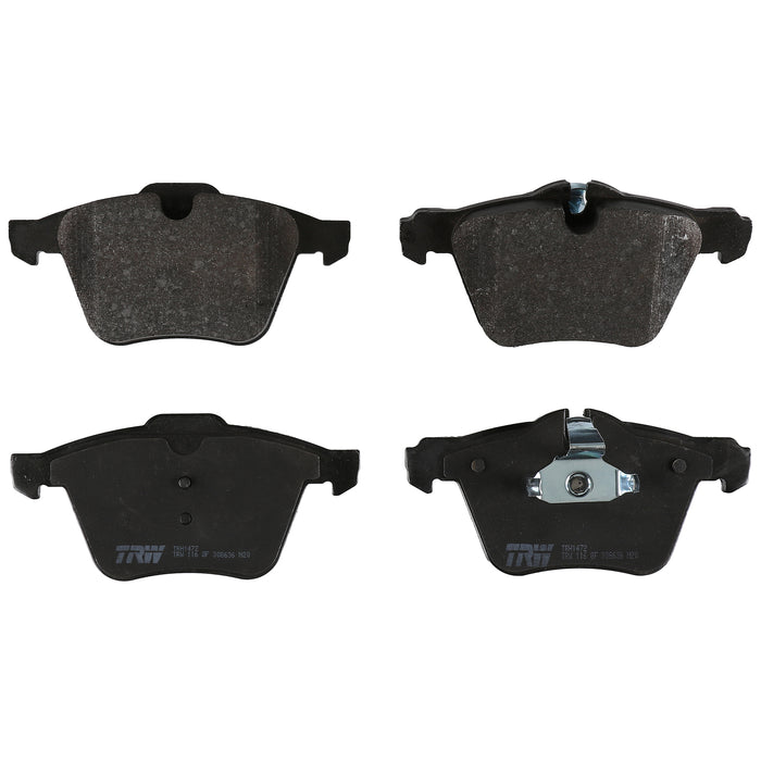 Front Disc Brake Pad Set for Jaguar F-Type 2014 - 2021 TRW Pro TRH1472