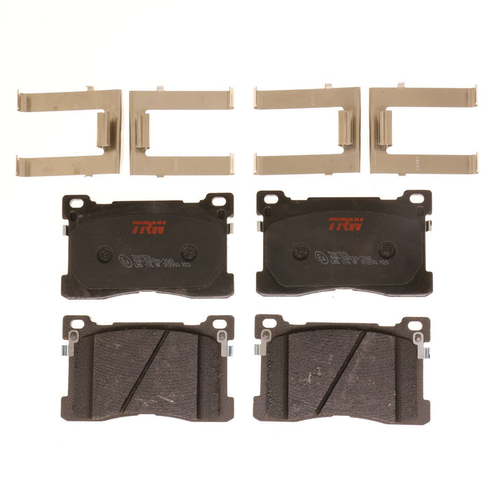 Front Disc Brake Pad Set for Hyundai Equus 2012 - 2016 TRW Ultra TXH1576