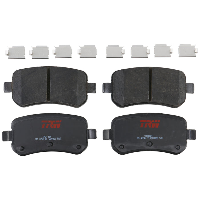 Rear Disc Brake Pad Set for Ford Freestar 2004 - 2007 TRW Ultra TXC1021