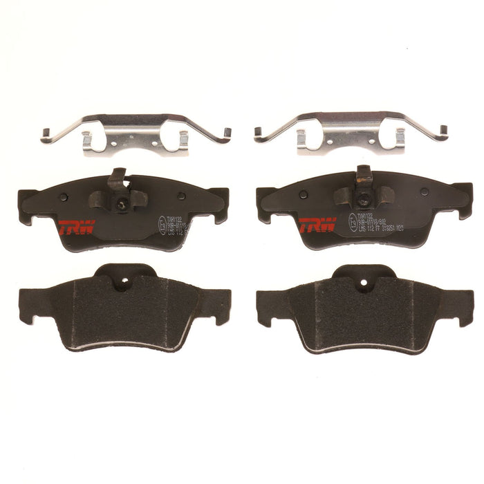 Rear Disc Brake Pad Set for Mercedes-Benz ML350 2006 - 2011 TRW Ultra TXH1122