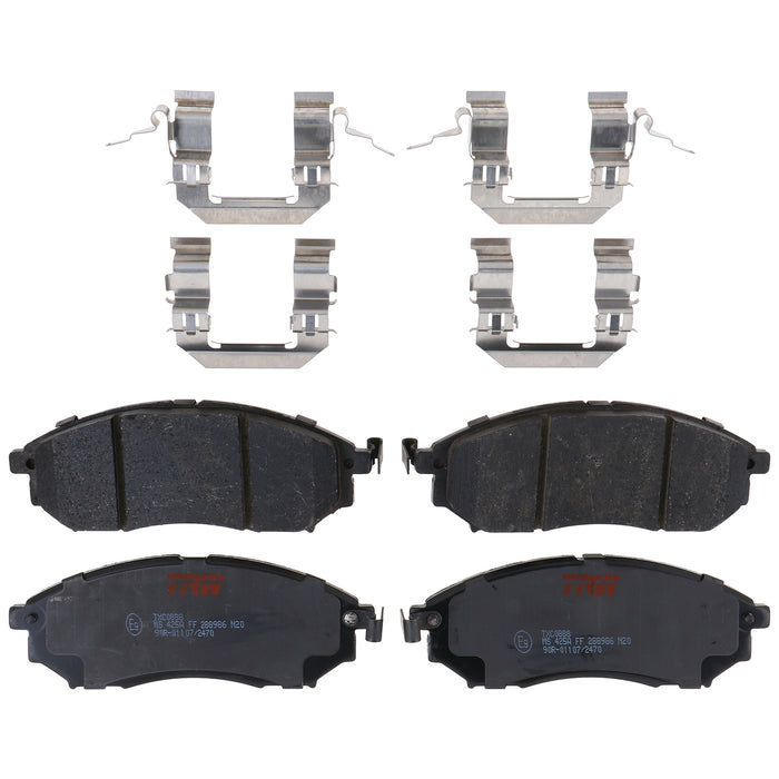 Front Disc Brake Pad Set for Nissan Murano 2011 - 2014 TRW Ultra TXC0888