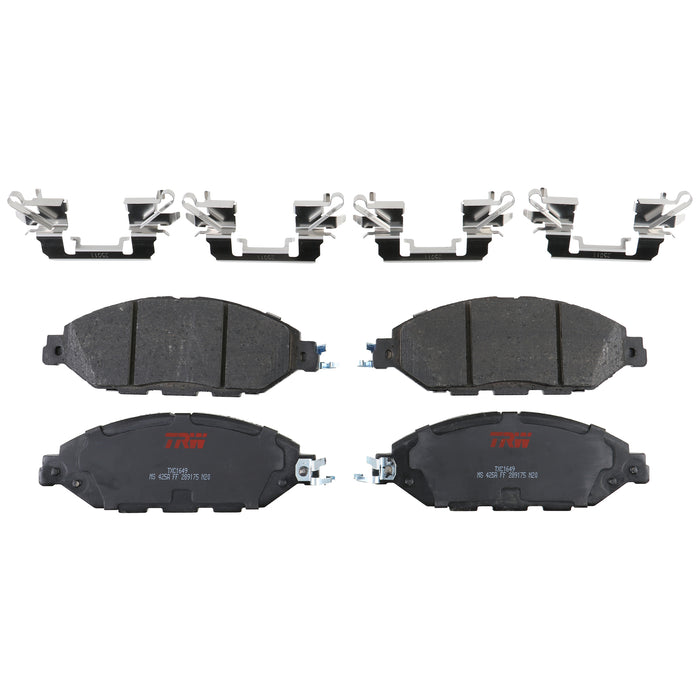 Front Disc Brake Pad Set for Nissan Pathfinder 2013 - 2020 TRW Ultra TXC1649