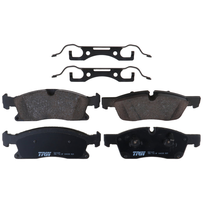 Front Disc Brake Pad Set for Mercedes-Benz ML350 2012 - 2015 TRW Pro TRH1629