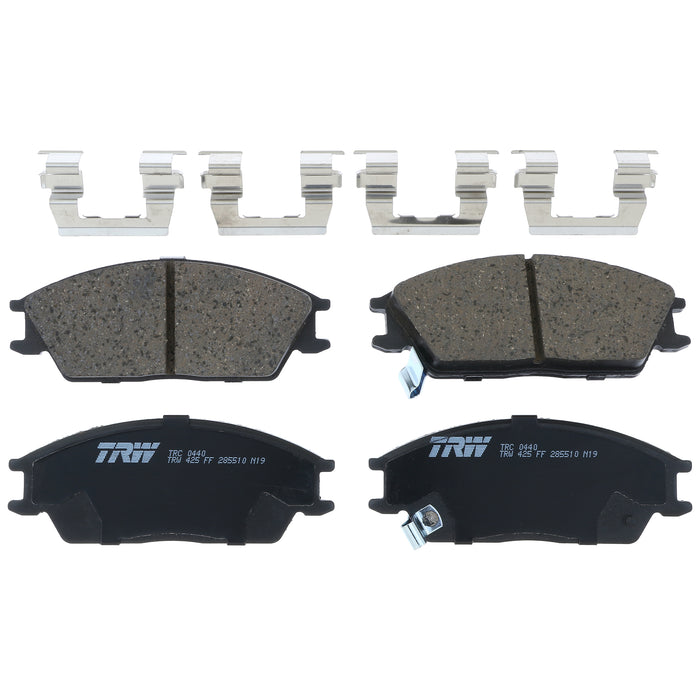 Front Disc Brake Pad Set for Hyundai Accent 1995 - 2005 TRW Pro TRC0440
