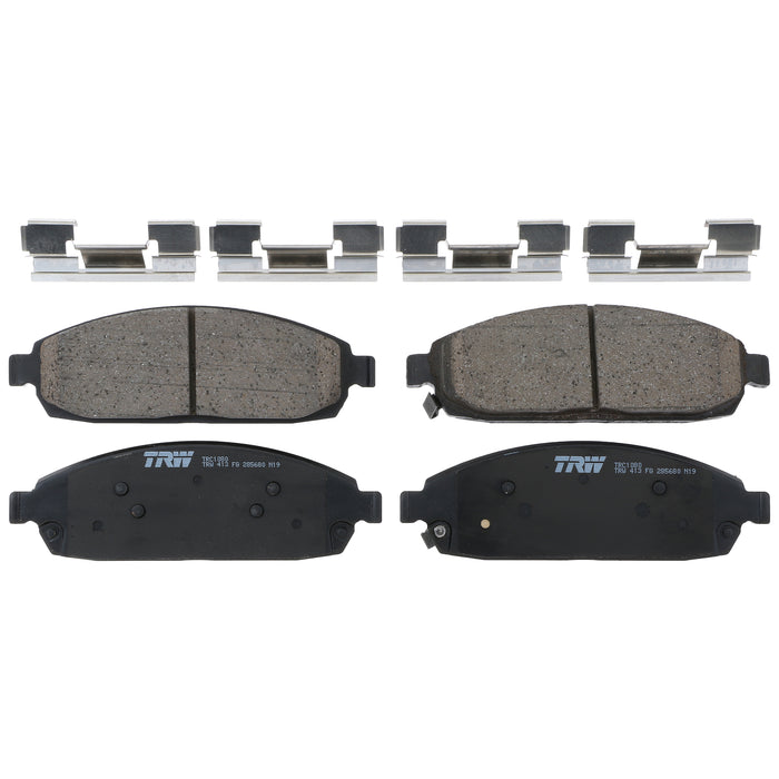 Front Disc Brake Pad Set for Jeep Grand Cherokee 2005 TRW Pro TRC1080