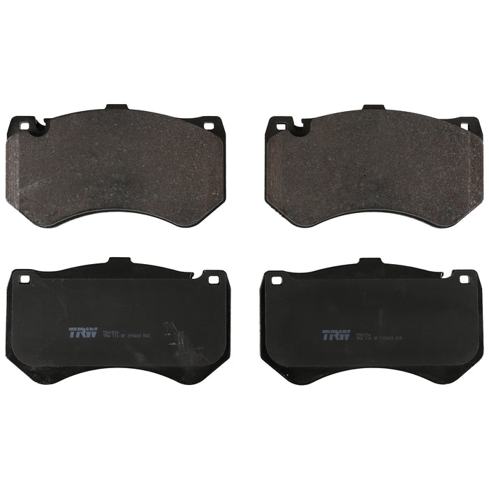 Front Disc Brake Pad Set for Mercedes-Benz C63 AMG S 2015 - 2020 TRW Pro TRH1530