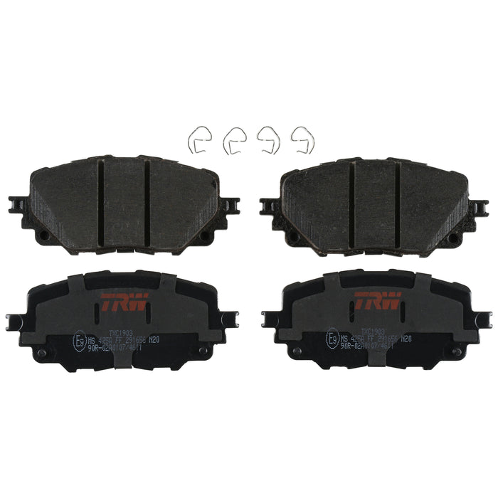 Front Disc Brake Pad Set for Mazda MX-5 Miata 2016 - 2020 TRW Ultra TXC1903