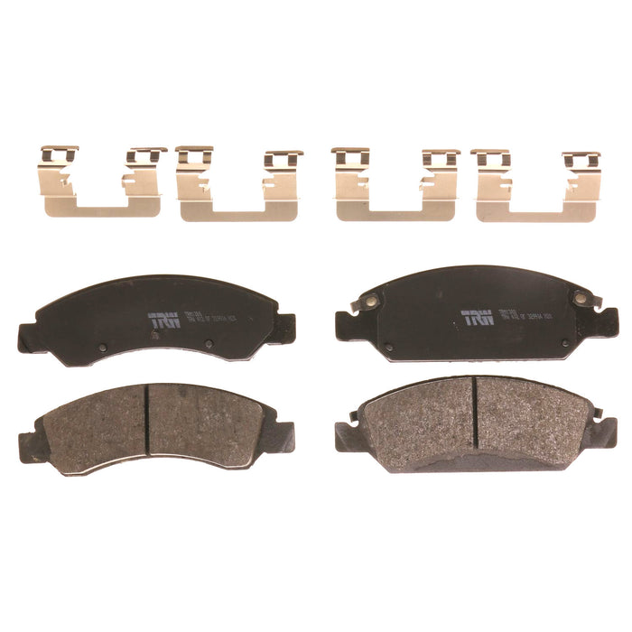 Front Disc Brake Pad Set for Chevrolet Tahoe 2007 - 2008 TRW Pro TRM1380