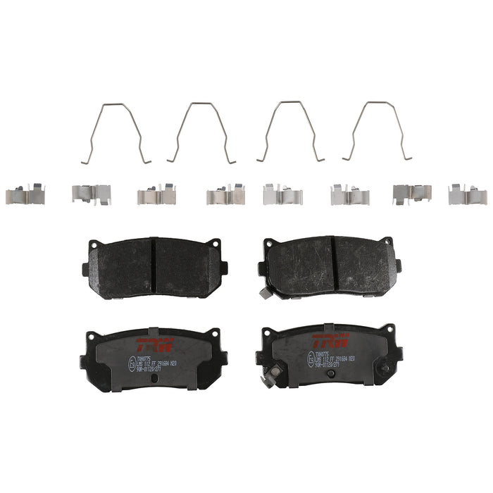 Rear Disc Brake Pad Set for Kia Spectra 2000 - 2004 TRW Ultra TXH0775