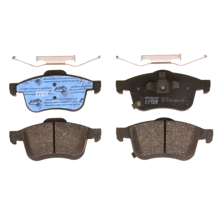 Front Disc Brake Pad Set for Fiat 500L 2014 - 2020 TRW Pro TRH1721