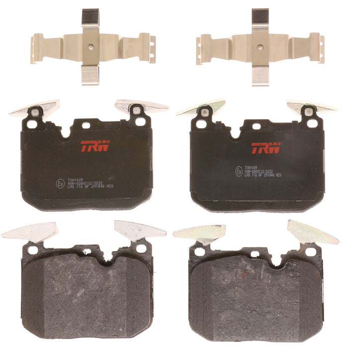 Front Disc Brake Pad Set for BMW 328i 2012 - 2016 TRW Ultra TXH1609