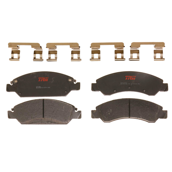 Front Disc Brake Pad Set for Chevrolet Tahoe 2007 - 2014 TRW Ultra TXC1380