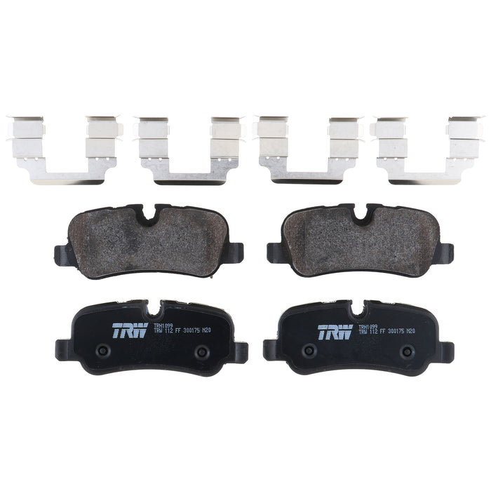 Rear Disc Brake Pad Set for Land Rover Range Rover Sport 2006 - 2012 TRW Pro TRH1099