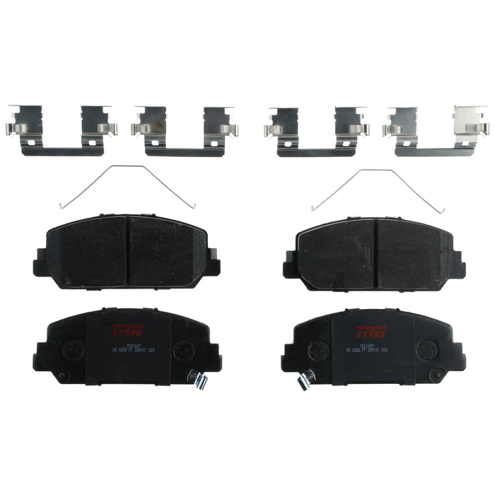 Front Disc Brake Pad Set for Acura RDX 2014 - 2018 TRW Ultra TXC1697