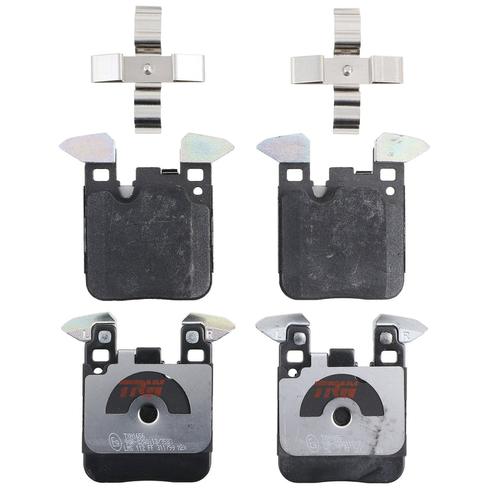 Rear Disc Brake Pad Set for BMW 328i 2012 - 2016 TRW Ultra TXH1656