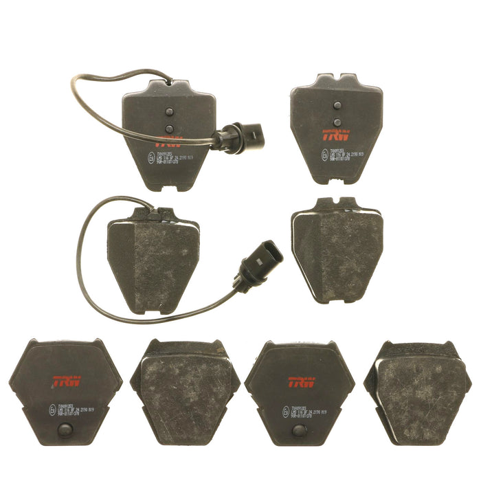 Front Disc Brake Pad Set for Audi Allroad Quattro 2001 - 2005 TRW  Ultra TXH0912ES