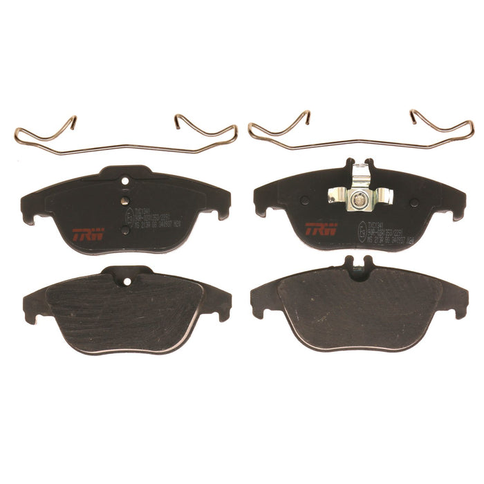 Rear Disc Brake Pad Set for Mercedes-Benz GLK350 2015 TRW Ultra TXC1341