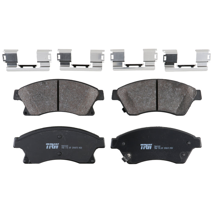 Front Disc Brake Pad Set for Chevrolet Cruze 2011 - 2015 TRW Pro TRH1522