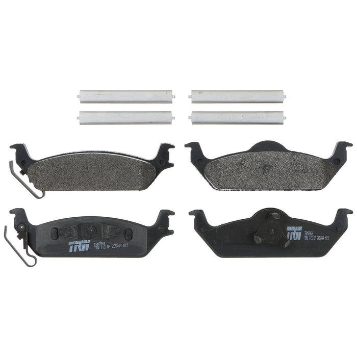 Rear Disc Brake Pad Set for Dodge Dakota 2003 - 2004 TRW Pro TRM0963