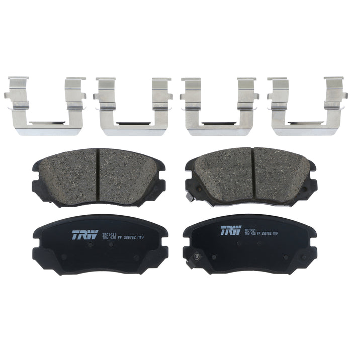 Front Disc Brake Pad Set for Chevrolet Equinox 2010 - 2017 TRW Pro TRC1421