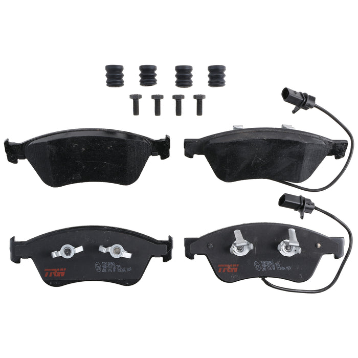 Front Disc Brake Pad Set for Audi A8 Quattro 2004 - 2005 TRW Ultra TXH1024ES