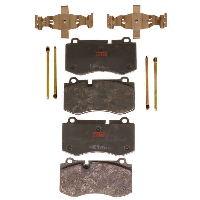 Front Disc Brake Pad Set for Mercedes-Benz S550 2007 - 2013 TRW Ultra TXH1223