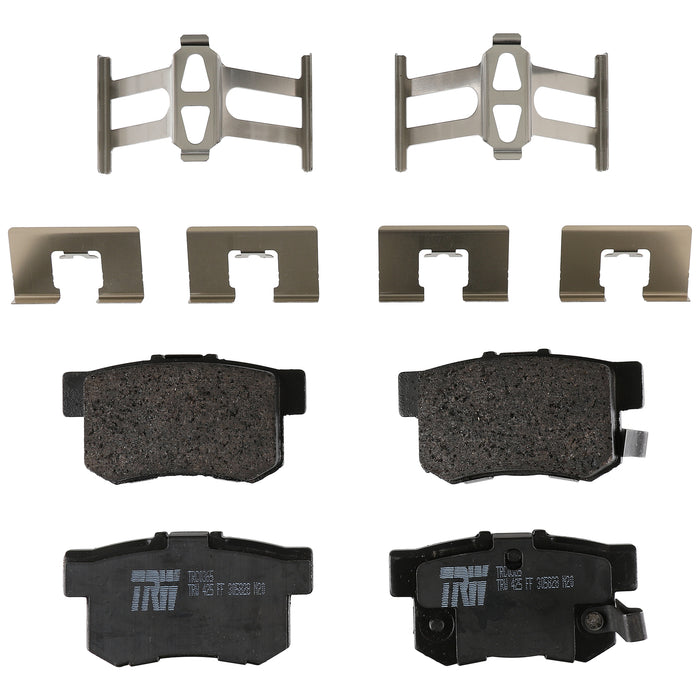 Rear Disc Brake Pad Set for Acura Legend 1987 - 1990 TRW Pro TRC0365