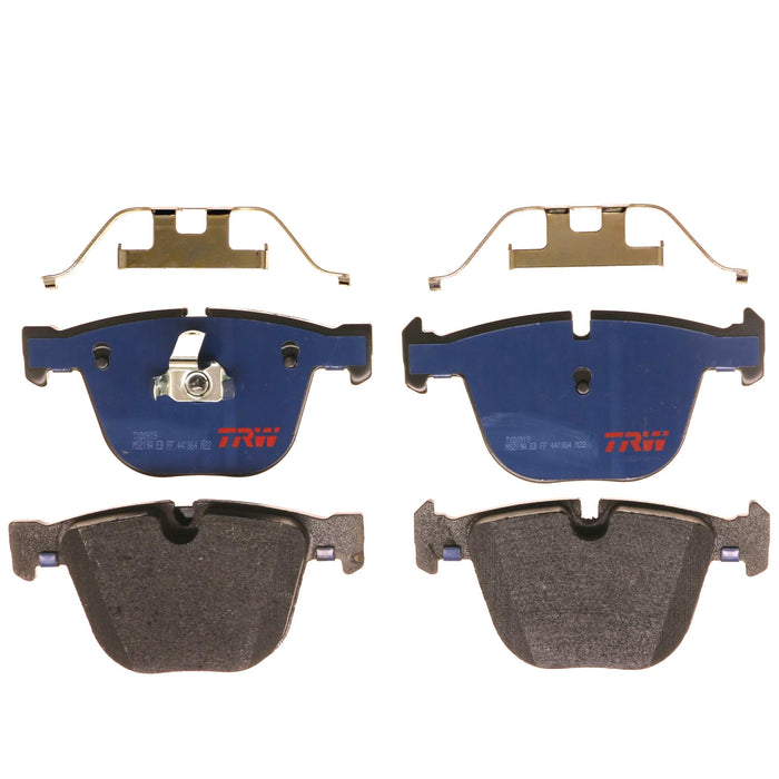 Rear Disc Brake Pad Set for BMW 750Li 2011 - 2012 TRW Blue TXD0919